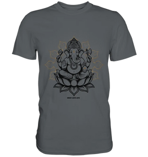 Ganesha im Goldenen Mandala – Spirituelle Harmonie - Premium Shirt Bright Lights Arts