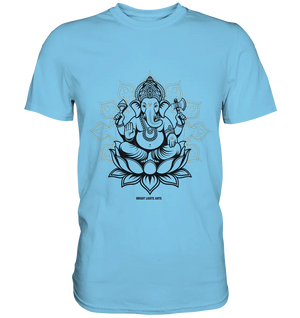 Ganesha im Goldenen Mandala – Spirituelle Harmonie - Premium Shirt Bright Lights Arts