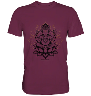 Ganesha im Goldenen Mandala – Spirituelle Harmonie - Premium Shirt Bright Lights Arts