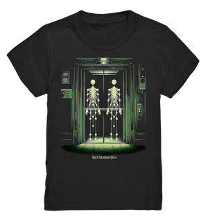 Geisterjagd im alten Aufzug Kinect Spuk - Kids Premium Shirt Bright Lights Arts