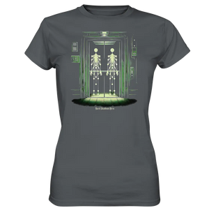 Geisterjagd im alten Aufzug Kinect Spuk - Ladies Premium Shirt Bright Lights Arts