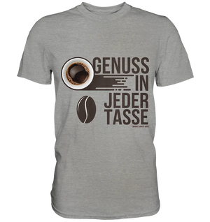 Genuss in jeder Tasse – Minimalistisches Kaffeeglück - Premium Shirt Bright Lights Arts