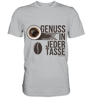 Genuss in jeder Tasse – Minimalistisches Kaffeeglück - Premium Shirt Bright Lights Arts