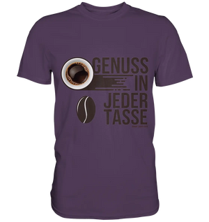 Genuss in jeder Tasse – Minimalistisches Kaffeeglück - Premium Shirt Bright Lights Arts