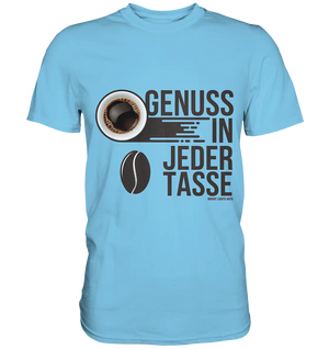 Genuss in jeder Tasse – Minimalistisches Kaffeeglück - Premium Shirt Bright Lights Arts