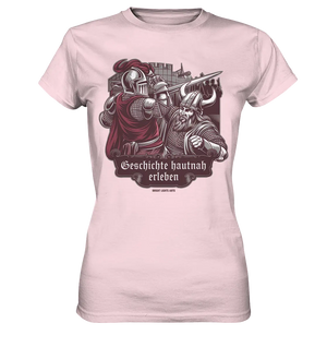 Geschichte hautnah erleben – Ritter gegen Wikinger - Ladies Premium Shirt Bright Lights Arts
