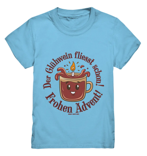 Glühwein & Advent – Ein humorvolles Festtags-Design - Kids Premium Shirt Bright Lights Arts