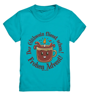 Glühwein & Advent – Ein humorvolles Festtags-Design - Kids Premium Shirt Bright Lights Arts