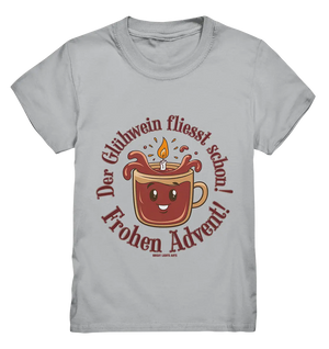 Glühwein & Advent – Ein humorvolles Festtags-Design - Kids Premium Shirt Bright Lights Arts