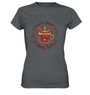 Glühwein & Advent – Ein humorvolles Festtags-Design - Ladies Premium Shirt Bright Lights Arts