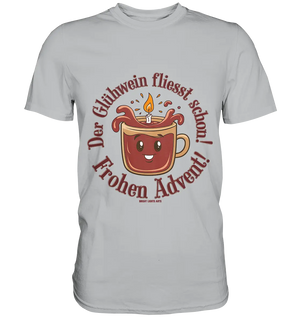 Glühwein & Advent – Ein humorvolles Festtags-Design - Premium Shirt Bright Lights Arts