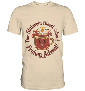 Glühwein & Advent – Ein humorvolles Festtags-Design - Premium Shirt Bright Lights Arts
