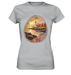 Goldene Stille - Ladies Premium Shirt Bright Lights Arts