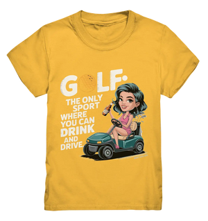 Golf & Drive – Der perfekte Cocktail-Sport - Kids Premium Shirt Bright Lights Arts