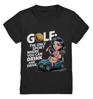 Golf & Drive – Der perfekte Cocktail-Sport - Kids Premium Shirt Bright Lights Arts