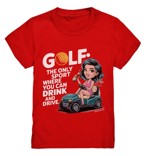 Golf & Drive – Der perfekte Cocktail-Sport - Kids Premium Shirt Bright Lights Arts