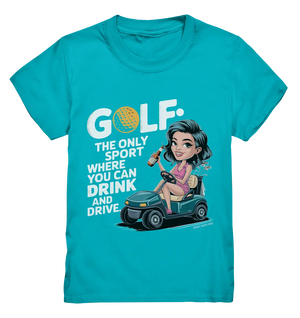 Golf & Drive – Der perfekte Cocktail-Sport - Kids Premium Shirt Bright Lights Arts