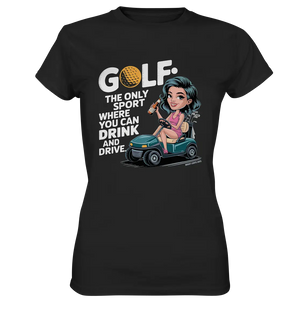 Golf & Drive – Der perfekte Cocktail-Sport - Ladies Premium Shirt Bright Lights Arts