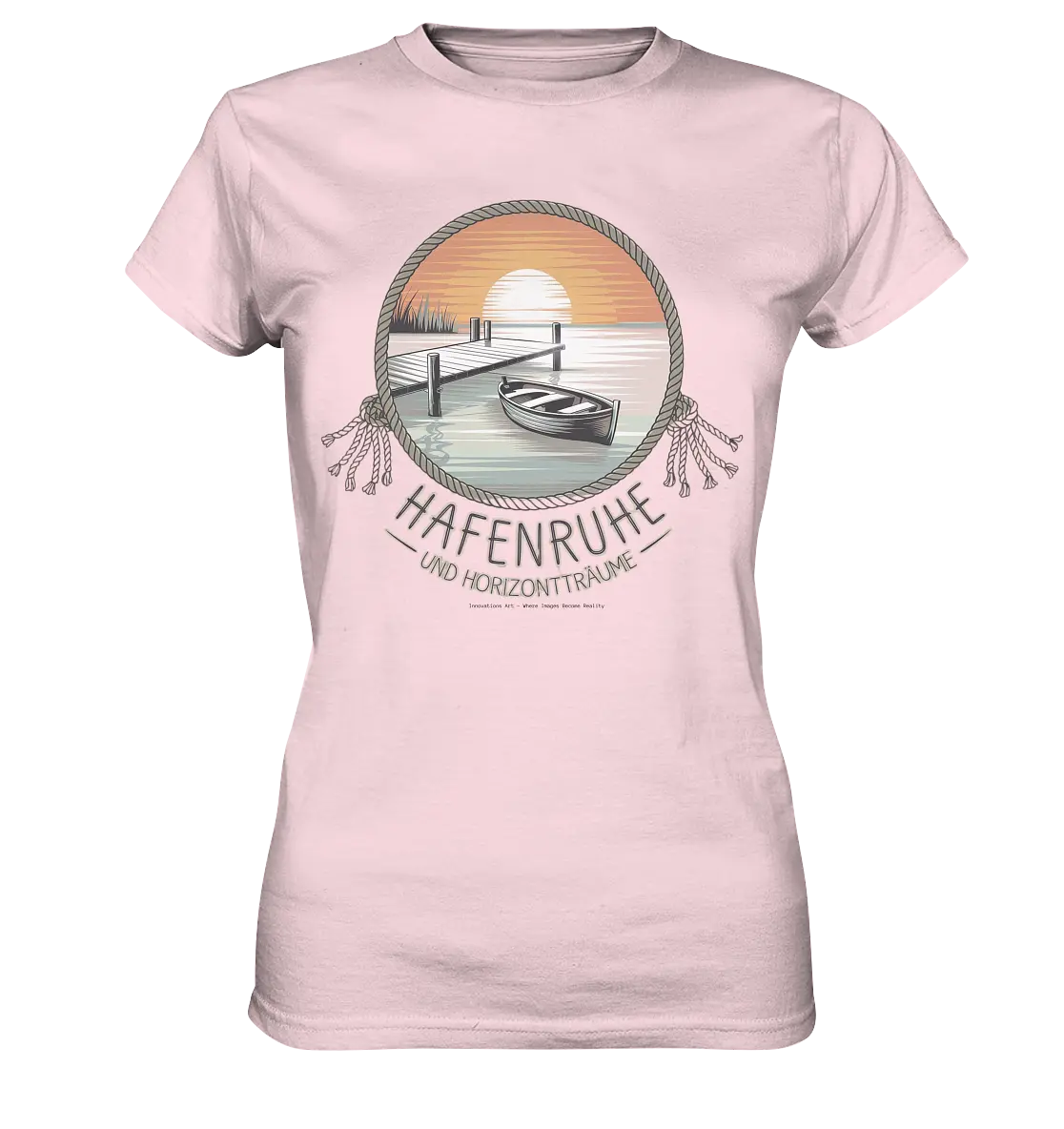 Hafenruhe & Horizontträume - Ladies Premium Shirt Bright Lights Arts