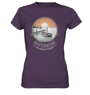 Hafenruhe & Horizontträume - Ladies Premium Shirt Bright Lights Arts