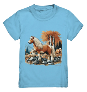 Haflinger - Kids Premium Shirt Bright Lights Arts