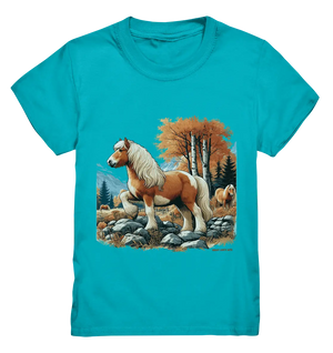 Haflinger - Kids Premium Shirt Bright Lights Arts