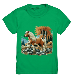 Haflinger - Kids Premium Shirt Bright Lights Arts