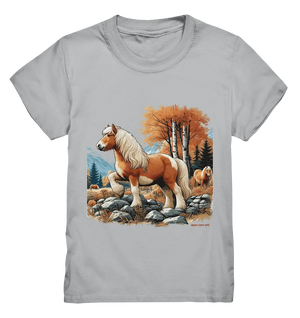 Haflinger - Kids Premium Shirt Bright Lights Arts