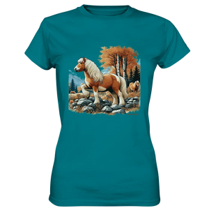 Haflinger - Ladies Premium Shirt Bright Lights Arts