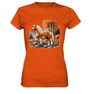Haflinger - Ladies Premium Shirt Bright Lights Arts