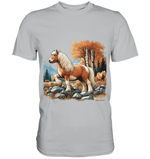 Haflinger - Premium Shirt Bright Lights Arts
