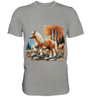 Haflinger - Premium Shirt Bright Lights Arts
