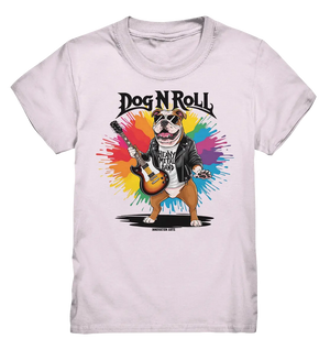 „Heavy Metal Bulldogge“ – Rockig und cool! - Kids Premium Shirt Bright Lights Arts
