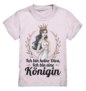 ICH BIN KEINE DIVA ICH BIN EINE KÖNIGIN Majestätisches Design - Kids Premium Shirt Bright Lights Arts