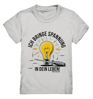ICH BRINGE SPANNUNG IN DEIN LEBEN - Kids Premium Shirt Bright Lights Arts