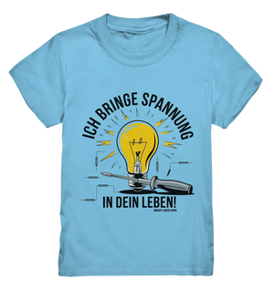 ICH BRINGE SPANNUNG IN DEIN LEBEN - Kids Premium Shirt Bright Lights Arts