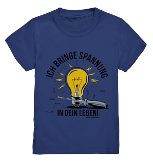 ICH BRINGE SPANNUNG IN DEIN LEBEN - Kids Premium Shirt Bright Lights Arts