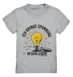 ICH BRINGE SPANNUNG IN DEIN LEBEN - Kids Premium Shirt Bright Lights Arts