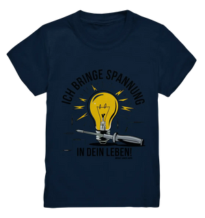 ICH BRINGE SPANNUNG IN DEIN LEBEN - Kids Premium Shirt Bright Lights Arts