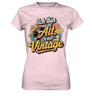 Ich bin nicht Alt, ich bin Vintage – Retro-Statement - Ladies Premium Shirt Bright Lights Arts