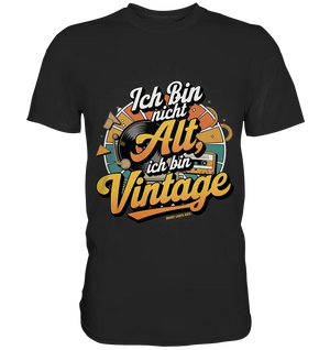 Ich bin nicht Alt, ich bin Vintage – Retro-Statement - Premium Shirt Bright Lights Arts