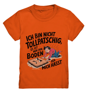 Ich bin nicht tollpatschig - Kids Premium Shirt Bright Lights Arts