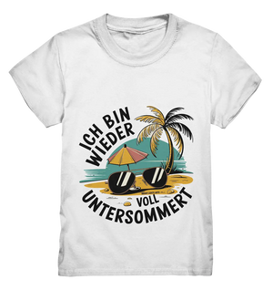 Ich bin wieder voll untersommert Sommer und Strand - Kids Premium Shirt Bright Lights Arts