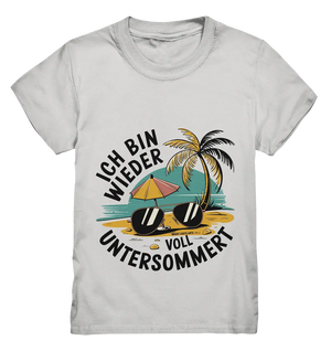 Ich bin wieder voll untersommert Sommer und Strand - Kids Premium Shirt Bright Lights Arts