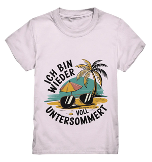 Ich bin wieder voll untersommert Sommer und Strand - Kids Premium Shirt Bright Lights Arts