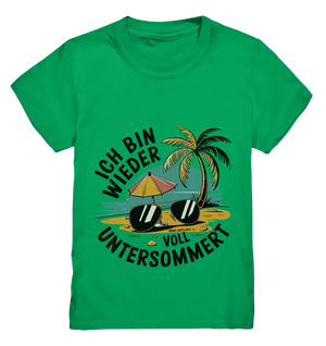 Ich bin wieder voll untersommert Sommer und Strand - Kids Premium Shirt Bright Lights Arts