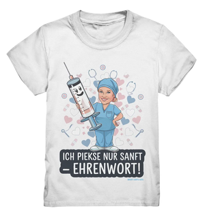Ich piekse nur sanft - Ehrenwort! - Kids Premium Shirt Bright Lights Arts