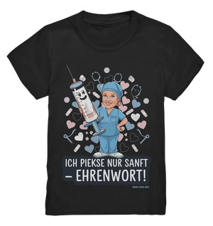 Ich piekse nur sanft - Ehrenwort! - Kids Premium Shirt Bright Lights Arts