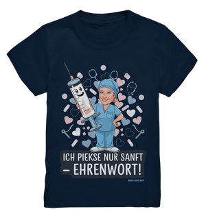 Ich piekse nur sanft - Ehrenwort! - Kids Premium Shirt Bright Lights Arts