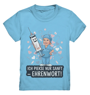 Ich piekse nur sanft - Ehrenwort! - Kids Premium Shirt Bright Lights Arts